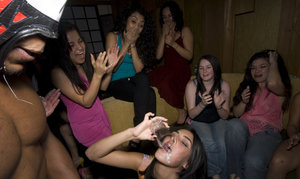 18 year old cutie Jessica Doltin strips naked atop a four wheeler on the patio